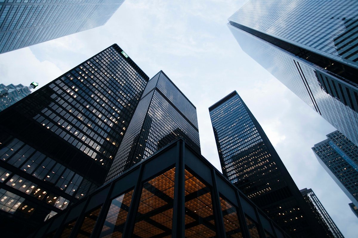 Commercial office towers